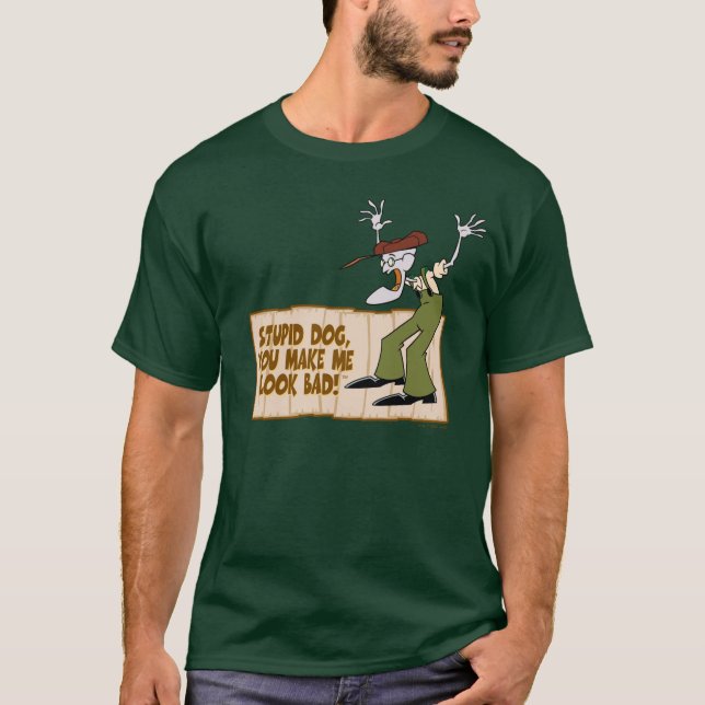 Courage the Cowardly Dog | You Make Me Look Bad! T-Shirt (Front)