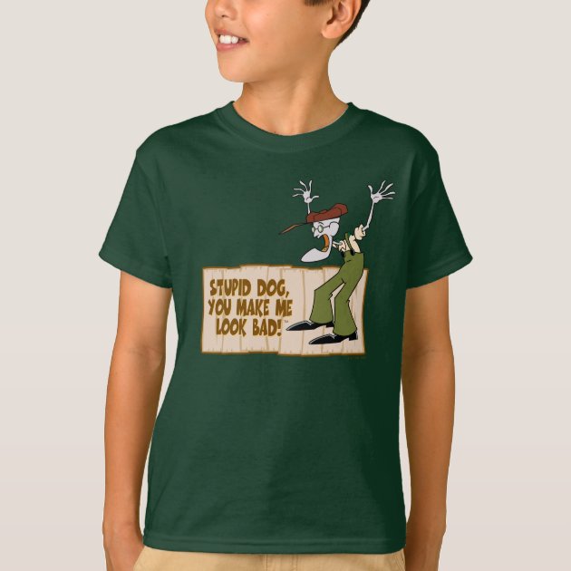 Courage the Cowardly Dog | You Make Me Look Bad! T-Shirt | Zazzle