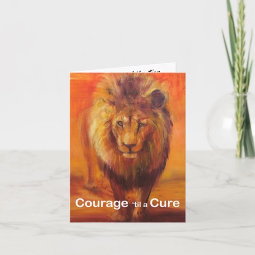 Courage til a Cure Note Card