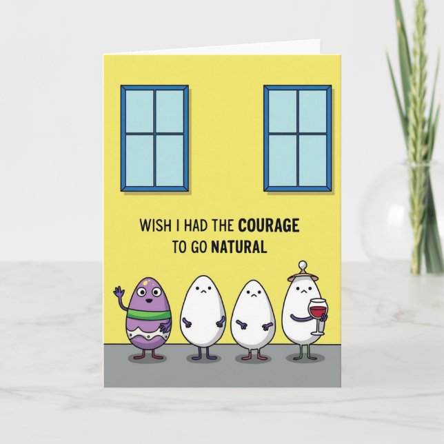 Courage To Be Real Graphic Card (Front)