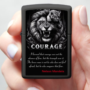 Courage: Triumph Over Fear, Cub's Play Zippo Lighter