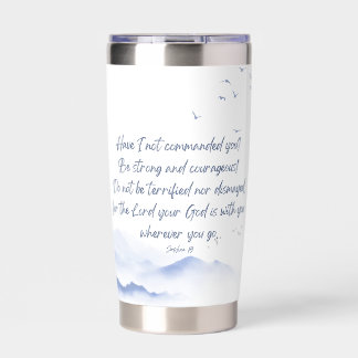 Courage tumbler - blue
