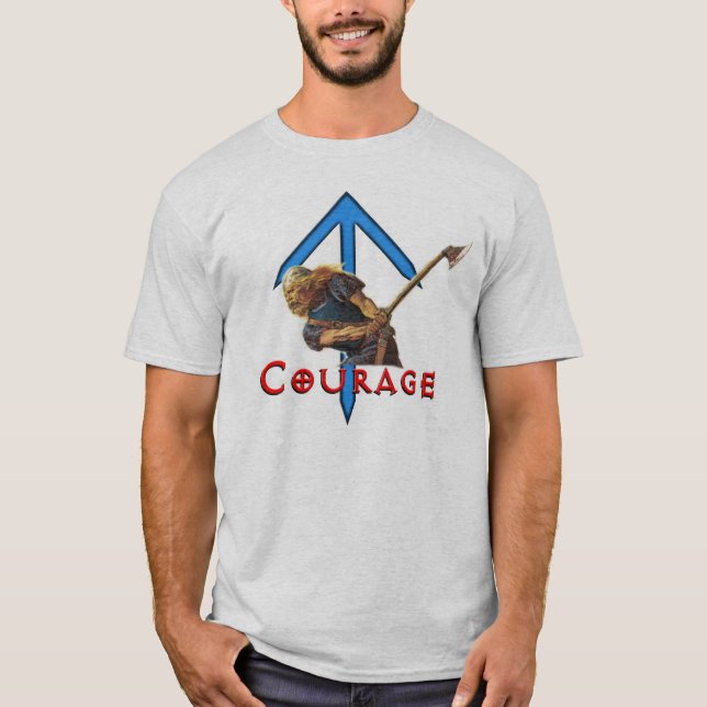 Courage! Tyr T-shirt (Front)