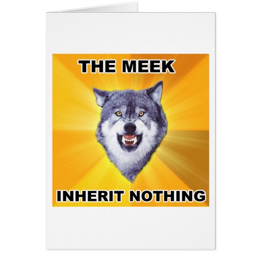 Courage Wolf Meek Inheritance Cards (Front)