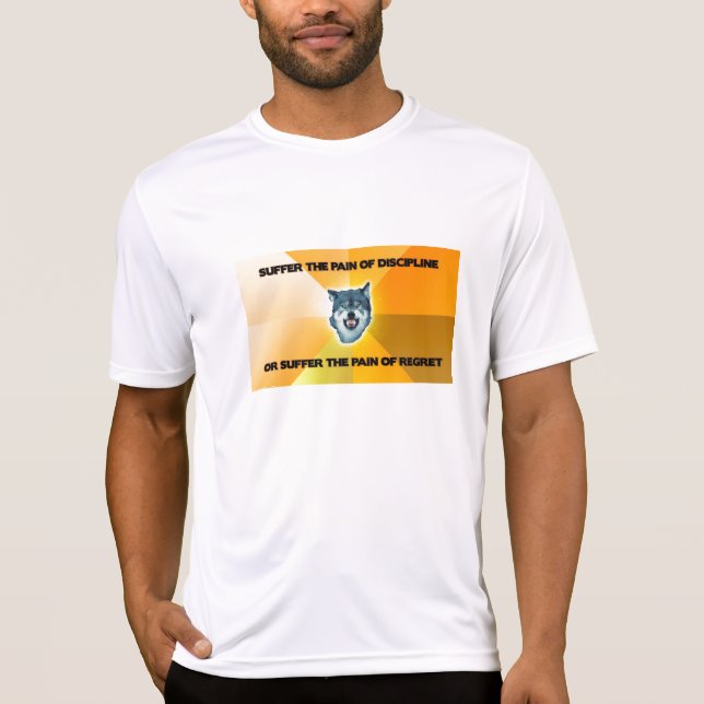 Courage Wolf Workout Tee (Front)