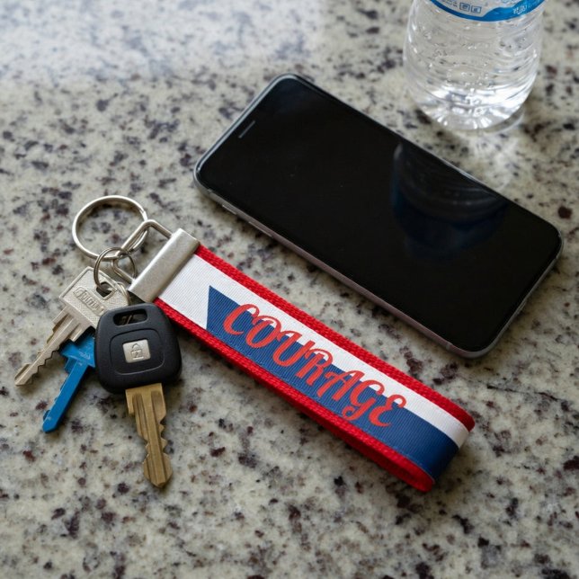 Courage Wrist Keychain (Creator Uploaded)