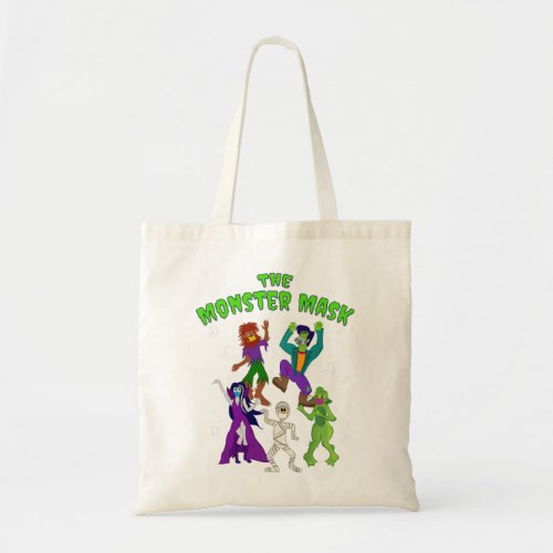 Courageous Attractive The Monster Mask Cool Gifts Tote Bag