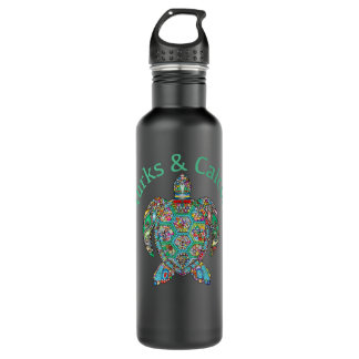 Courageous Good Turks Caicos Cute Gifts Stainless Steel Water Bottle