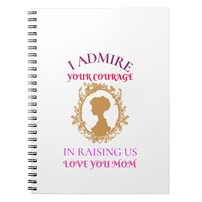 courageous mom notebook (Front)