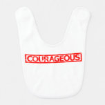 Courageous Stamp Baby Bib