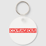 Courageous Stamp Keychain