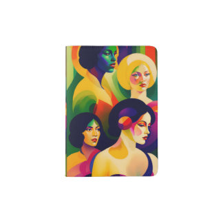 Courageous Womens Day Art Passport Holder
