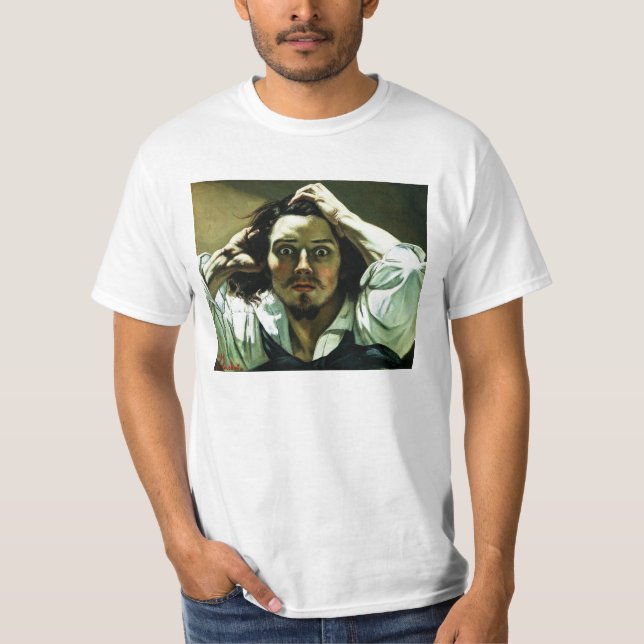 Courbet The Desperate Man T-shirt (Front)