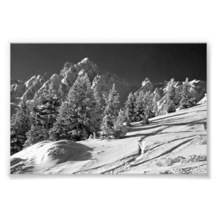 Courchevel 1850 3 Valleys French Alps France Photo Print