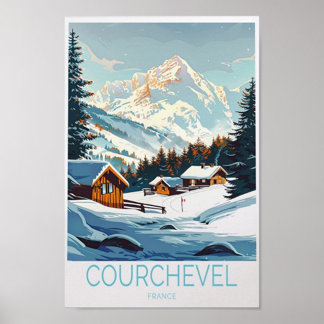 Courchevel France Poster (Front)
