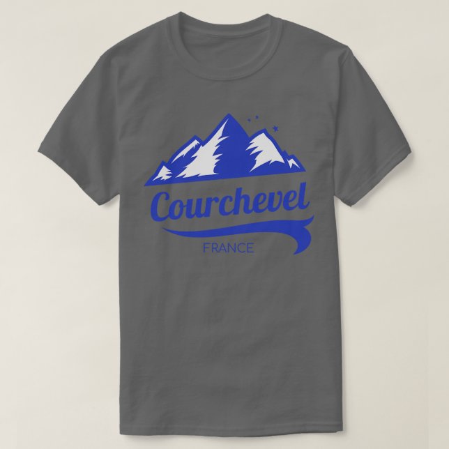 Courchevel ski Savoie France 1 T-Shirt (Design Front)