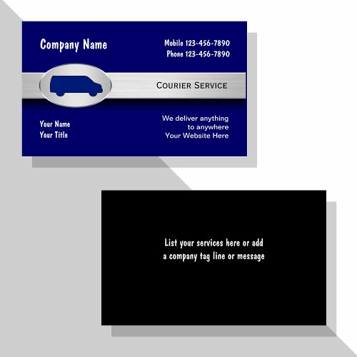 Courier Business Cards