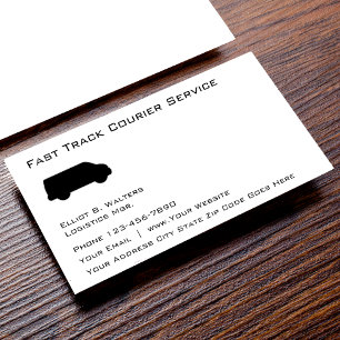 Courier Service Business Design Card