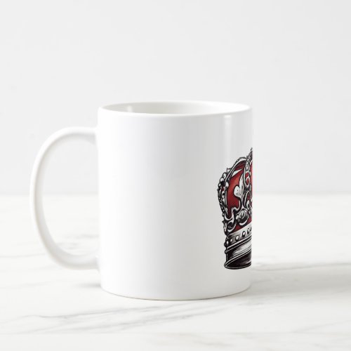 Couronne Reine ou Roi Coffee Mug