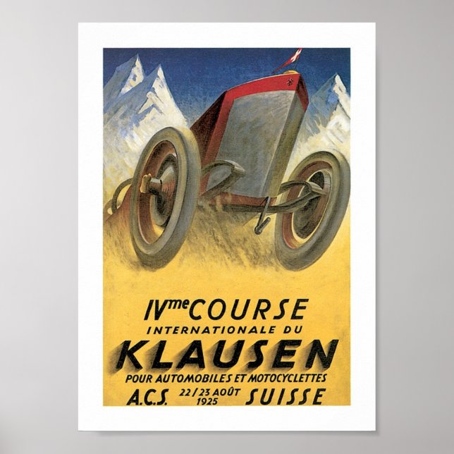 Course Internationale du Klaussen Poster (Front)