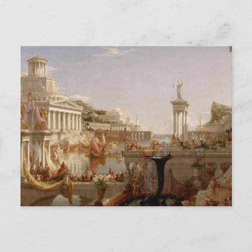 Course of Empire The Consummation Thomas Cole Po Postcard