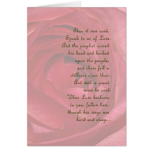 Course of Love 5A Cards (Front)