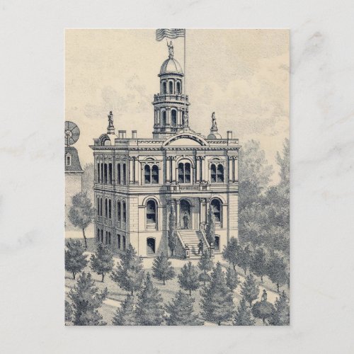 Court House Fresno Postcard