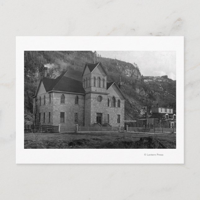 Court House in Skagway, Alaska Photograph Postcard (Front)