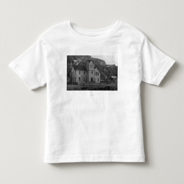 Court House in Skagway, Alaska Photograph Toddler T-shirt (Front)