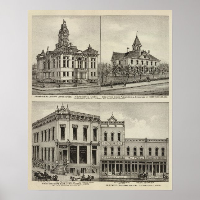 Court House, Kansas Poster (Front)