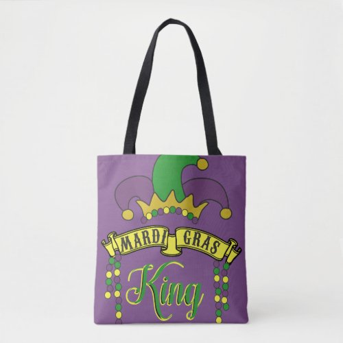 Court Jester Hat Mardi Gras Time Tote Bag