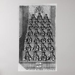Court of Aldermen, c.1690 Poster
