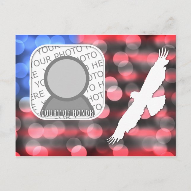 court of honor photo postcard (Front)