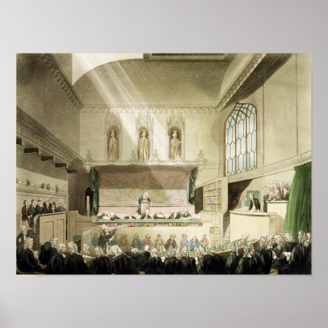 Court of King's Bench, Westminster Hall Poster (Front)