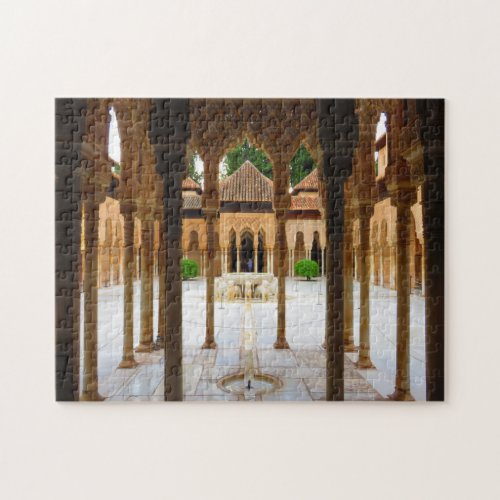 Court of the Lions Alhambra Spain _ Puzzle