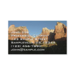 Court of the Patriarchs I at Zion National Park Business Card