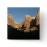 Court of the Patriarchs I at Zion National Park Button