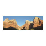 Court of the Patriarchs I at Zion National Park Canvas Print
