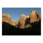 Court of the Patriarchs I at Zion National Park Cards