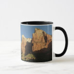 Court of the Patriarchs I at Zion National Park Mug