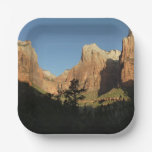Court of the Patriarchs I at Zion National Park Paper Plates