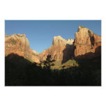 Court of the Patriarchs I at Zion National Park Photo Print