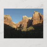 Court of the Patriarchs I at Zion National Park Postcard
