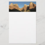 Court of the Patriarchs I at Zion National Park Stationery