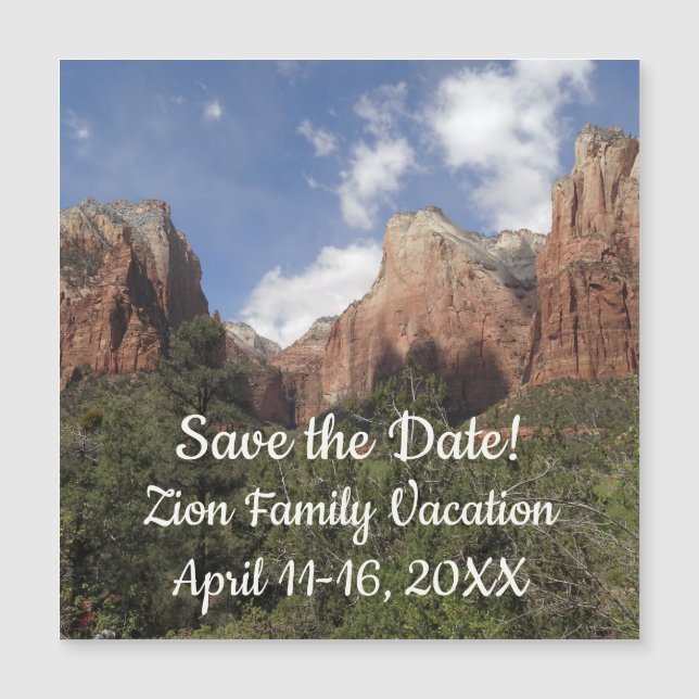 Court of the Patriarchs II at Zion National Park (Front)