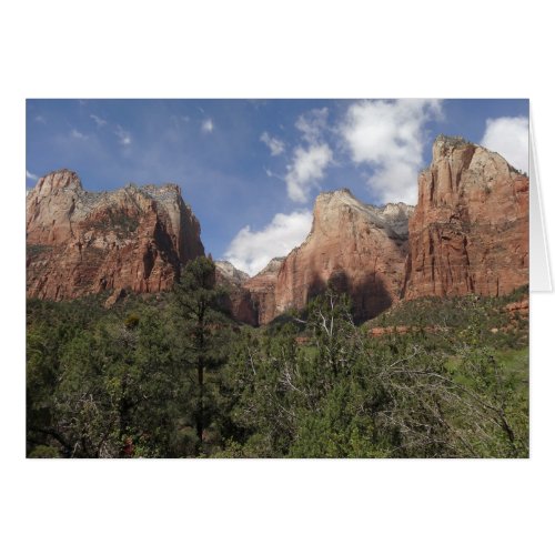 Court of the Patriarchs II at Zion National Park