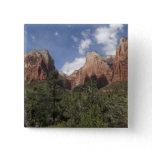 Court of the Patriarchs II at Zion National Park Button