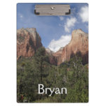 Court of the Patriarchs II at Zion National Park Clipboard