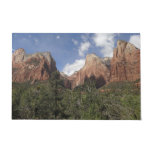 Court of the Patriarchs II at Zion National Park Doormat