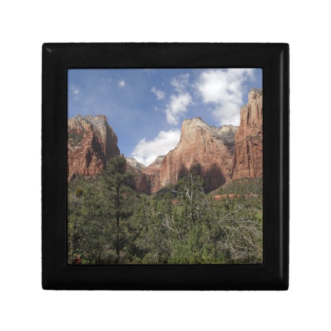 Court of the Patriarchs II at Zion National Park Gift Box (Front)